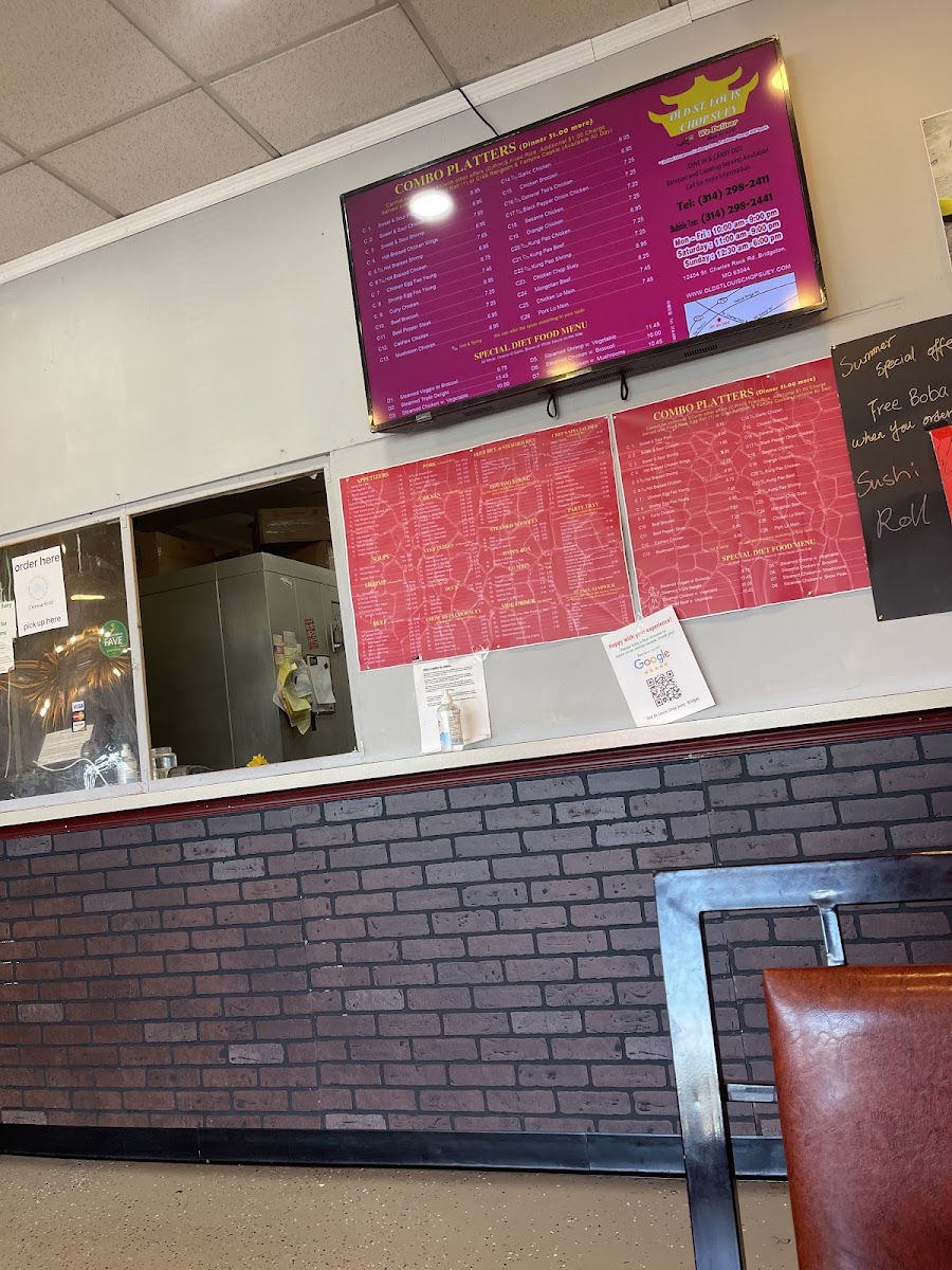 Menu Old St. Louis Chop Suey-8